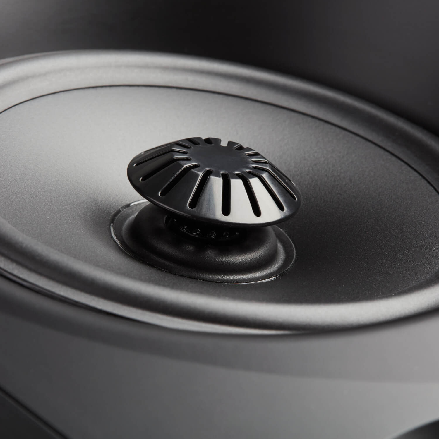 Pivoting Aluminum Oxide Dome Tweeter for superior imaging everywhere in the room