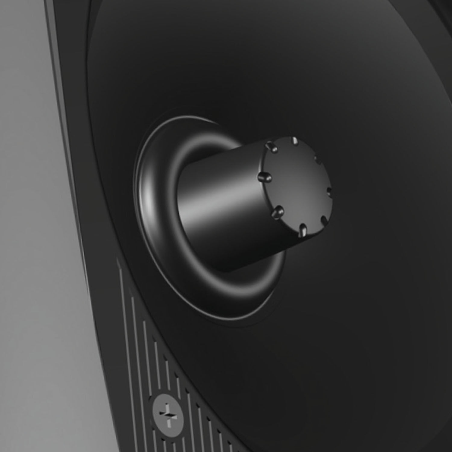 A closeup of a driver