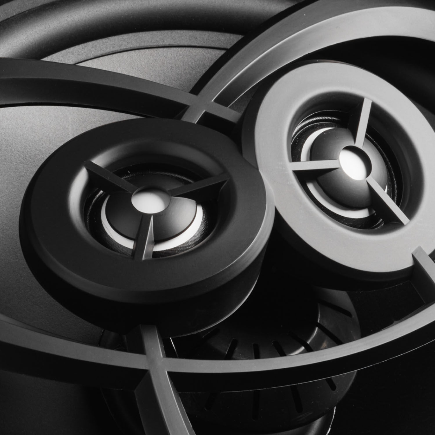 Premium BDSS Woofers with Linear Response Waveguide for robust mids and lows and the ultimate sweet spot