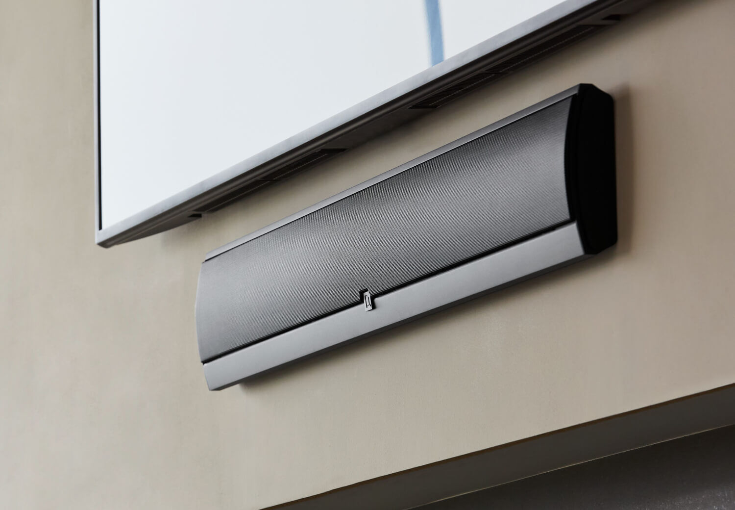 on wall speakers